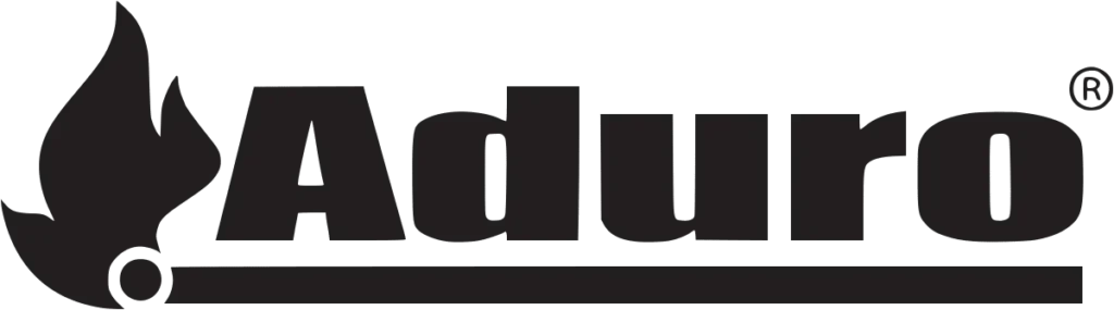 ADURO - Logo partenaire compatible avec le logiciel QC2 pour le dimensionnement des appareils à bois.