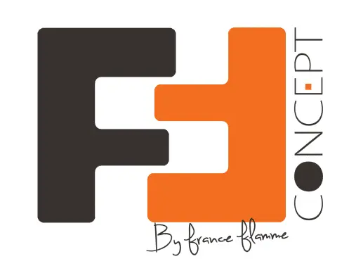 FF CONCEPT - Logo partenaire compatible avec le logiciel QC2 pour le dimensionnement des appareils à bois.