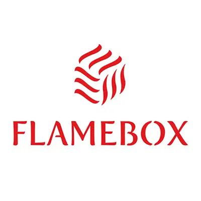 FLAMEBOX - Logo partenaire compatible avec le logiciel QC2 pour le dimensionnement des appareils à bois.